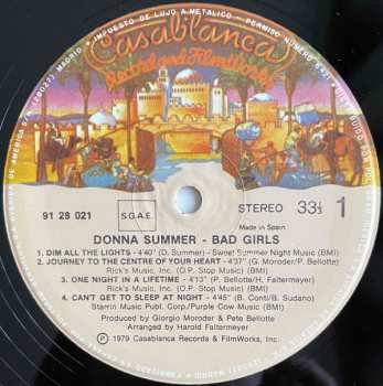 2LP Donna Summer: Bad Girls 543273