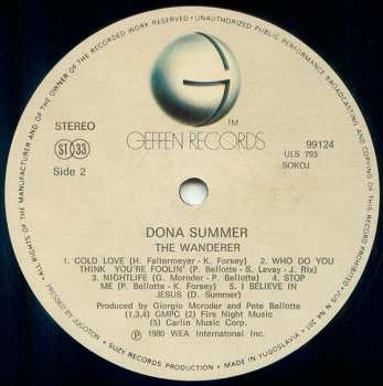 LP Donna Summer: The Wanderer