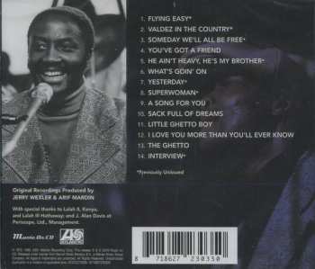 CD Donny Hathaway: These Songs For You, Live! 92812