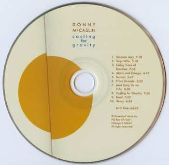 CD Donny McCaslin: Casting For Gravity 350035