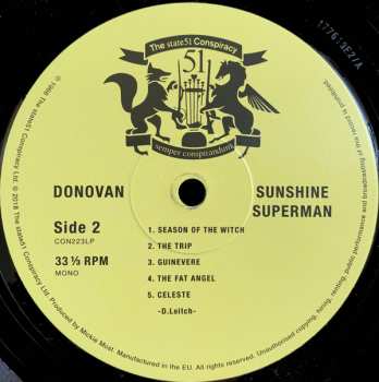 LP Donovan: Sunshine Superman LTD 424053