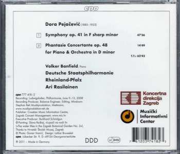 CD Dora Pejačević: Symphony, Phantasie Concertante 113807