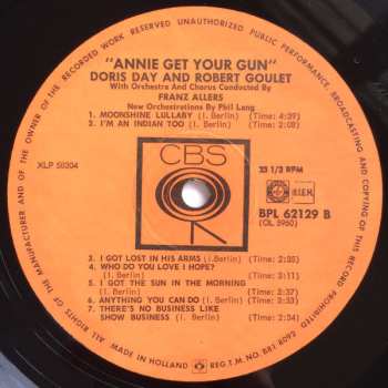 LP Doris Day: Annie Get Your Gun
