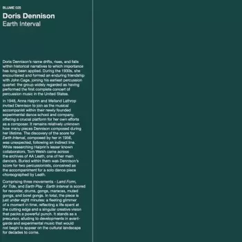 Doris Dennison: Earth Interval