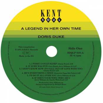 LP Doris Duke: A Legend In Her Own Time CLR 62452