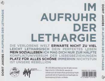 CD Dorit Jakobs: Im Aufruhr Der Lethargie
