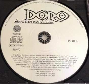 CD Doro: Angels Never Die 2267