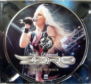 3CD Doro: Magic Diamonds - Best Of Rock, Ballads & Rare Treasures DIGI 22534