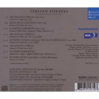 CD Dorothee Oberlinger: Italian Sonatas 122775