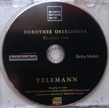 CD Dorothee Oberlinger: Telemann 178756