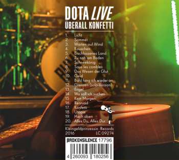 CD Dota Und Die Stadtpiraten: Überall Konfetti (Live) 112596