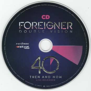 CD/Blu-ray Foreigner: Double Vision: Then And Now  Live.Reloaded