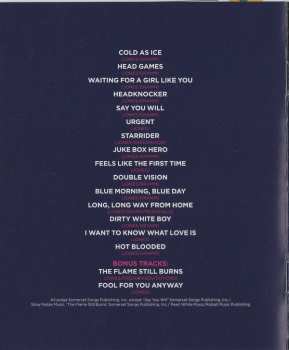 CD/Blu-ray Foreigner: Double Vision: Then And Now  Live.Reloaded