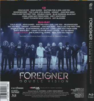 CD/Blu-ray Foreigner: Double Vision: Then And Now  Live.Reloaded