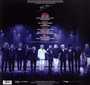 2LP/Blu-ray Foreigner: Double Vision: Then And Now Live.Reloaded LTD 10230