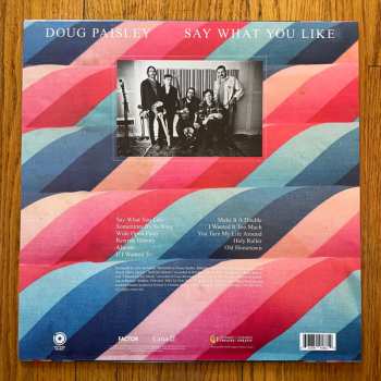 LP Doug Paisley: Say What You Like