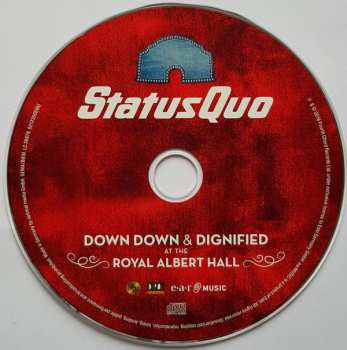 CD Status Quo: Down Down & Dignified At The Royal Albert Hall DIGI