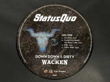 2LP/DVD Status Quo: Down Down & Dirty At Wacken LTD 10245