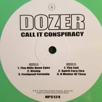 2LP Dozer: Call It Conspiracy LTD | CLR 77968