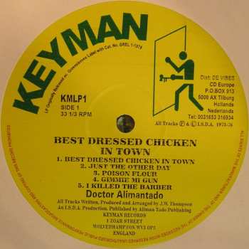 LP Dr. Alimantado: Best Dressed Chicken In Town 144742
