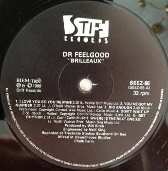 LP Dr. Feelgood: Brilleaux