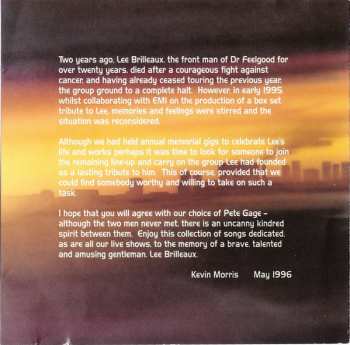 CD Dr. Feelgood: On The Road Again