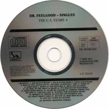 CD Dr. Feelgood: Singles The U.A. Years+ 32730