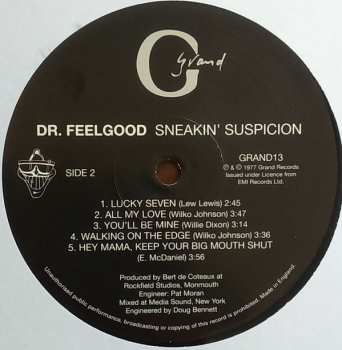 LP Dr. Feelgood: Sneakin' Suspicion 62643