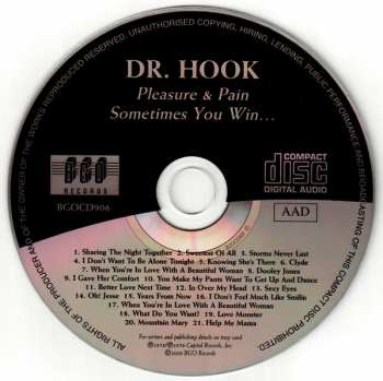 CD Dr. Hook: Pleasure & Pain/Sometimes You Win... 103127