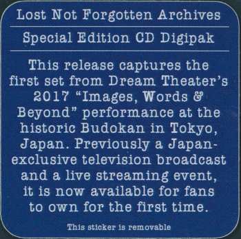 CD Dream Theater: ...And Beyond - Live In Japan, 2017 DIGI 393486