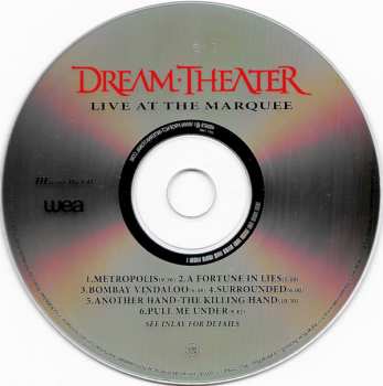CD Dream Theater: Live At The Marquee 393179