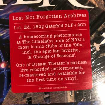 3LP/2CD Dream Theater: Live In NYC - 1993 LTD | CLR 392782