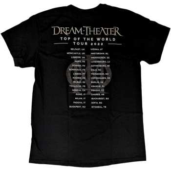 Merch Dream Theater: Dream Theater Unisex T-shirt: Totw Cover Art Tour 2022 (back Print & Ex-tour) (xx-large) XXL