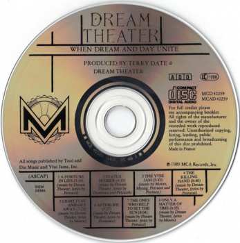 CD Dream Theater: When Dream And Day Unite 40075