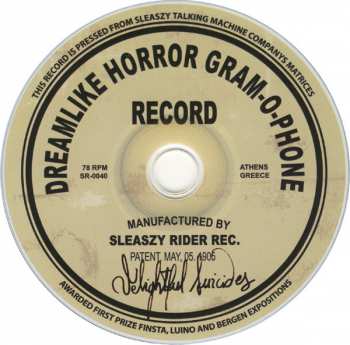 CD Dreamlike Horror: Delightful Suicides 279211