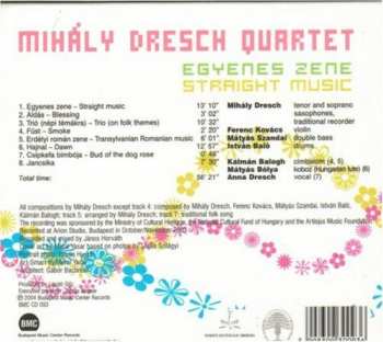 CD Dresch Quartet: Egyenes Zene (Straight Music) 284260