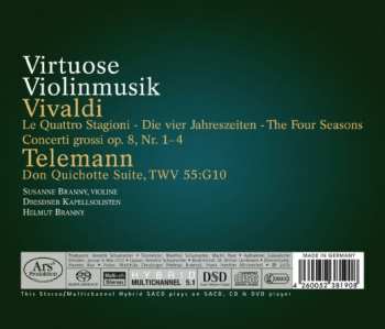 SACD Dresdner Kapellsolisten: Virtuose Violinmusik 332313