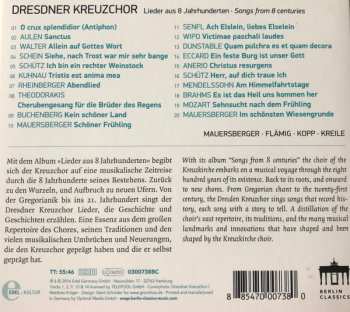 CD Dresdner Kreuzchor: 800 Jahre Dresdner Kreuzchor - Lieder Aus 8 Jahrhunderten  148767