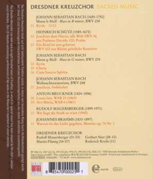 CD Dresdner Kreuzchor: Sacred Music 458785