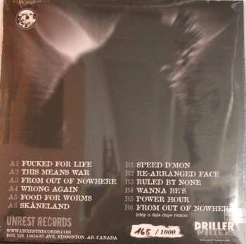 LP Driller Killer: Total Fucking Hate NUM