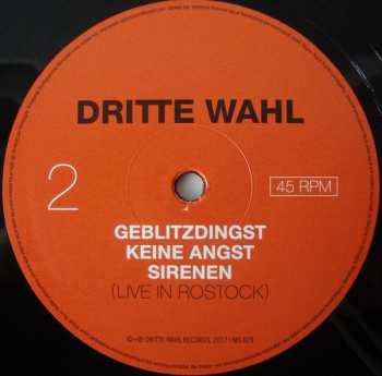 LP Dritte Wahl: Zum Licht empor LTD | NUM 131044