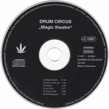 CD Drum Circus: Magic Theatre 176616