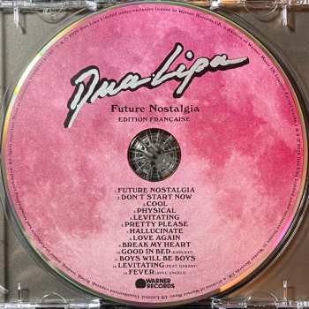 CD Dua Lipa: Future Nostalgia - Édition Française