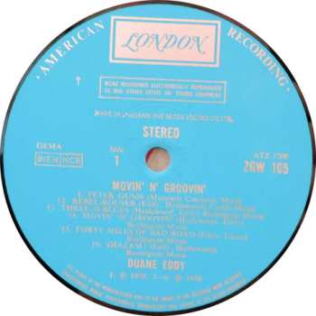 LP Duane Eddy: Movin' 'N' Groovin' 539953
