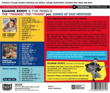 CD Duane Eddy: The "Twangs" The "Thang" Plus Songs Of Our Heritage 91877