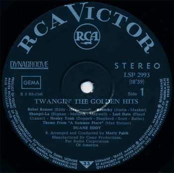 LP Duane Eddy: Twangin' The Golden Hits 505916
