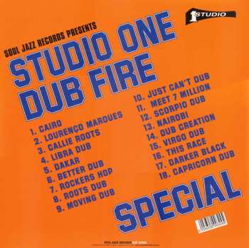 2LP Dub Specialist: Studio One Dub Fire Special (Chapter Three: 18 Heavyweight Dub Cuts From Brentford Road) 511146