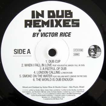LP Dub Spencer & Trance Hill: In Dub Remixes By Victor Rice LTD 343845