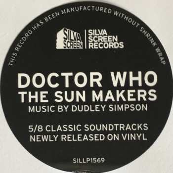 LP Dudley Simpson: Doctor Who: The Sun Makers LTD | CLR 140150