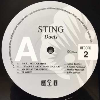 2LP Sting: Duets 10500